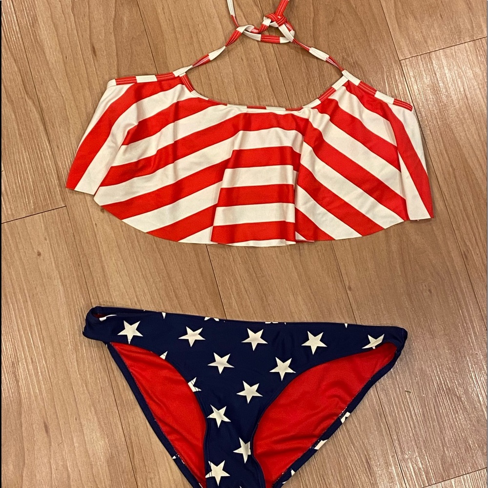 Forever 21 Patriotic Bikini